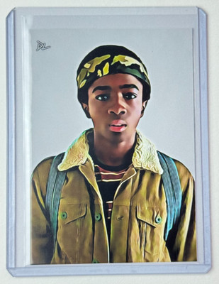 Lucas Sinclair Limited Edition Artist Signed  Stranger Things  Trading Card 2/10
