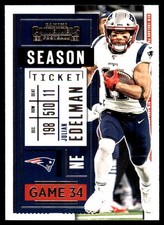 Julian Edelman 2020 Panini Contenders #43 Patriots NFL READ FREE SHIPPING