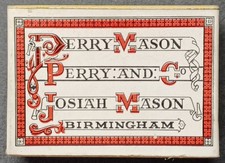 Scatola pennini Perry and Co. - Josiah Mason No. 794 SIGILLATA