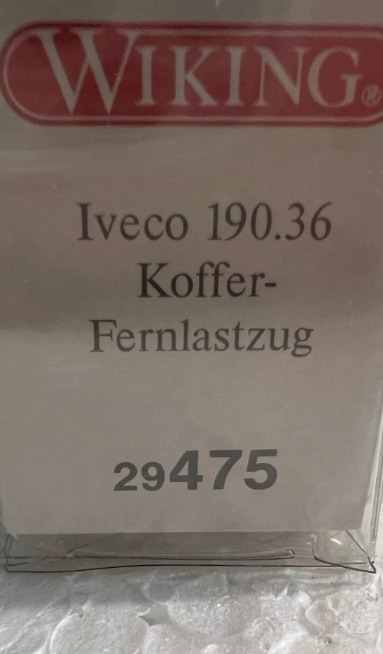 Iveco 190.36 Furgone Camion Milkana Wiking 1:87 29475 - Immagine 2 di 2