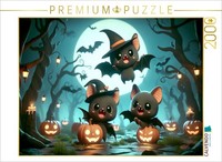 Calvendo Puzzle The Halloween Adventure Of The Little Vampire Bats | 2000 Pieces