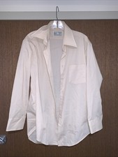 Sears VTG Perma-Prest The Comfort-Shirt Men's White Dress Shirt 15.5/33