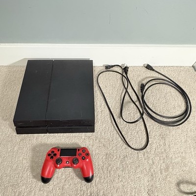 Sony PlayStation 4 500 GB PS4 Console CUH-1215A W/ OEM Controller & Cords Tested