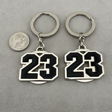 Lot Of 2 Class Of 2023 Senior Year Graduation Silver Keychain Key Ring 62822