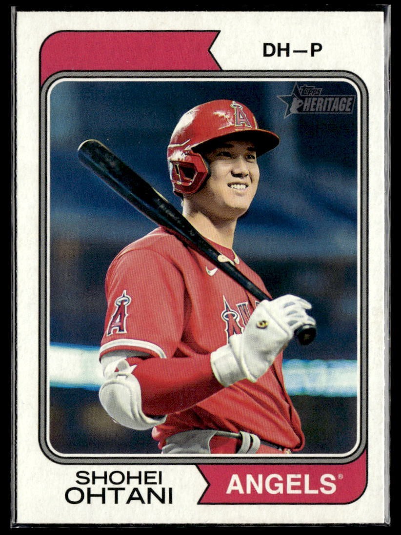 2023 Topps Heritage Image Variation #20 Shohei Ohtani