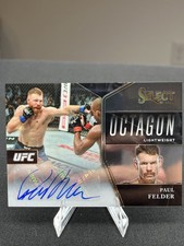 Paul Felder 2021 Panini Select UFC Ocatagon Autograph /249 NO OA-PFD