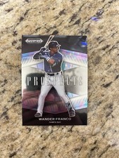 2021 Panini Prizm Draft Picks - Prospects Wander Franco #P-WF Silver Prizm (RC)