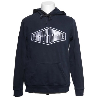 Peak Performance, Kapuzenpullover, Größe: L, Blau, Baumwolle/Polyester #qlk