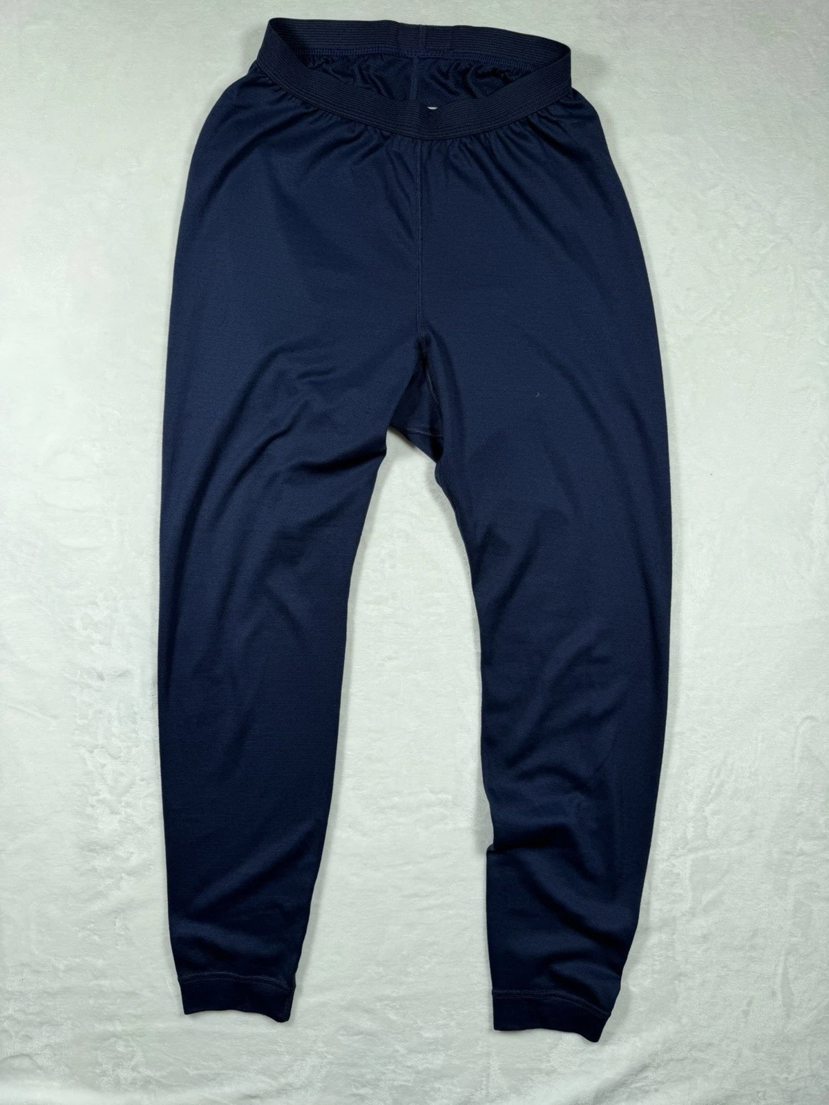Vintage Patagonia Midweight Capilene Men’s Sz M Baselayer Pants USA Navy Blue