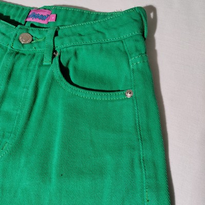 Edikted Jeans Women's SZ S (25''x29.5'' Actual) Green NWT