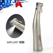 Dental Implant Handpiece 20:1 Fiber Optic Contra Angle Low Speed NSK Style