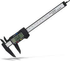 Digital Caliper,  0-6" Calipers Measuring Tool - Electronic Micrometer Caliper w
