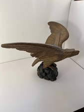 Rare Antique Tugboat Pilot House Eagle Maine Carved Americana Maritime WILL SHIP