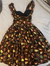 Hard To Find Bernie Dexter Tiki Print Dress