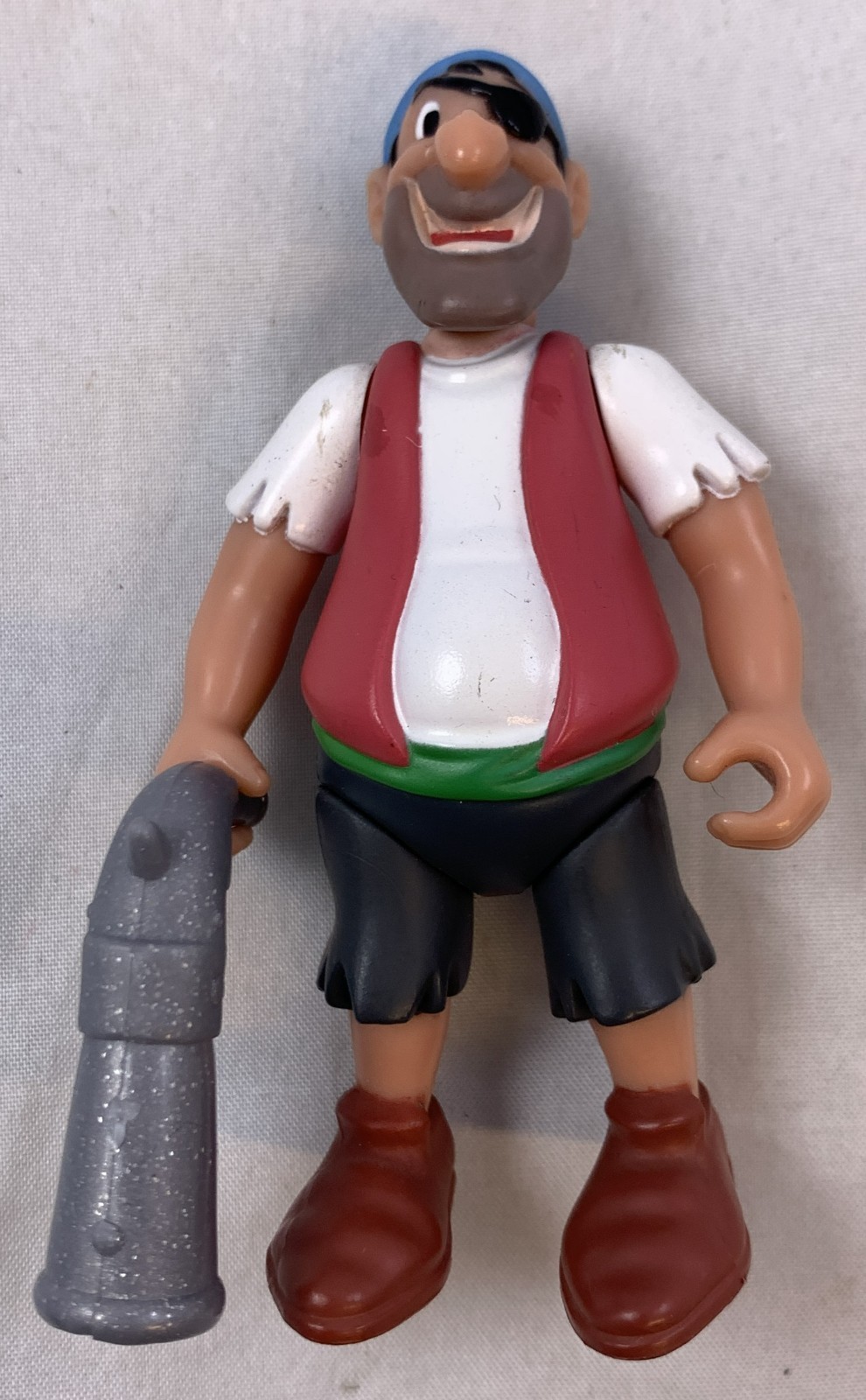 Disney Heroes Famosa Peter Pan Pirata Figura de Acción 2004 Capitán Garfio...