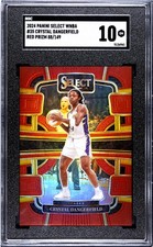 2024 Panini Select Wnba #35 Crystal Dangerfield Red Prizm 88/149 SGC 10