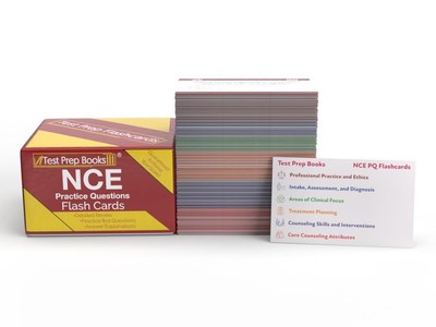 NCE Practice Question Study Cards: Exam Prep 2025-2026 with Practice... 
