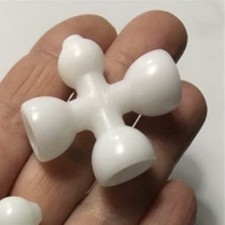 Morezmore M03042-1 1pc "X" 1B3S Connector 1/4" Jeton Flexible Armature Doll Bear