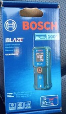 Bosch Blaze 100ft Backlit Laser Measure - Blu...