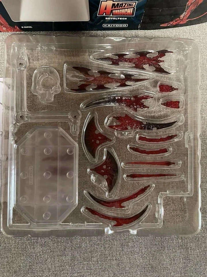 Kaiyodo Amazing Yamaguchi Carnage Venom Edición Limitada Transparente AY-008 EX Ver #783 Foto 3 de 4