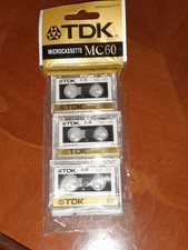 TDK MC60 MIKROKASETA X3 NOWA I ZAPIECZĘTOWANA 