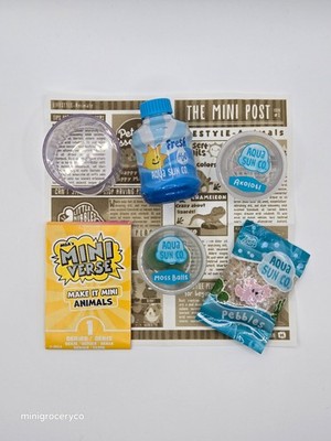 Miniverse Make It Mini Animals Axolotl w/ Tank - New release!