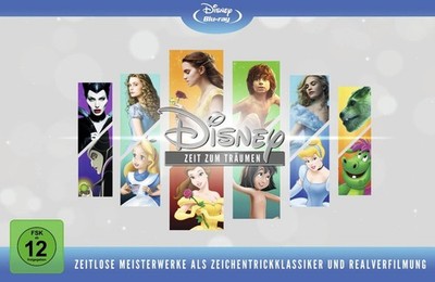 Disneys zeitlose Meisterwerke - limited Edition, Animation & Realfilme [Blu-ray]
