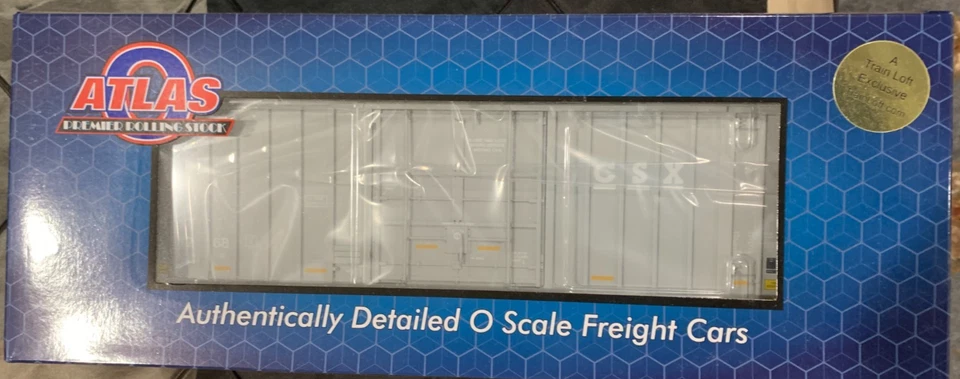 ATLAS 3002389S-2, CSX 50' High-Cube "Confederates" Boxcar, #151268, O Scale, New - Image 3 of 4