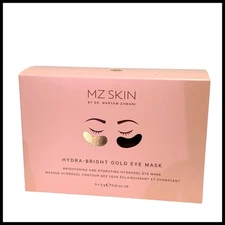 MZ Skin Hydra Bright Gold Eye Mask Brightening Hydrating 5 x 3g New