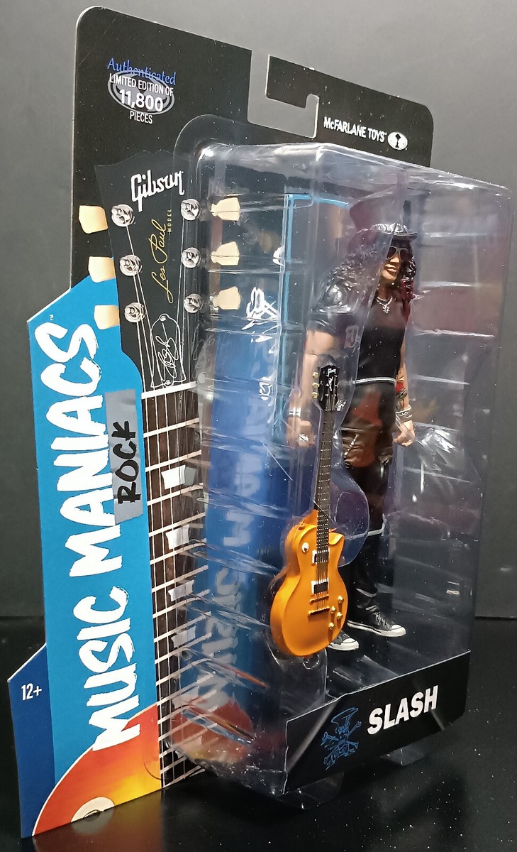 McFARLANE MUSIC MANIACS GUNS N ROSES SLASH MCF LIMITED ED ACTION