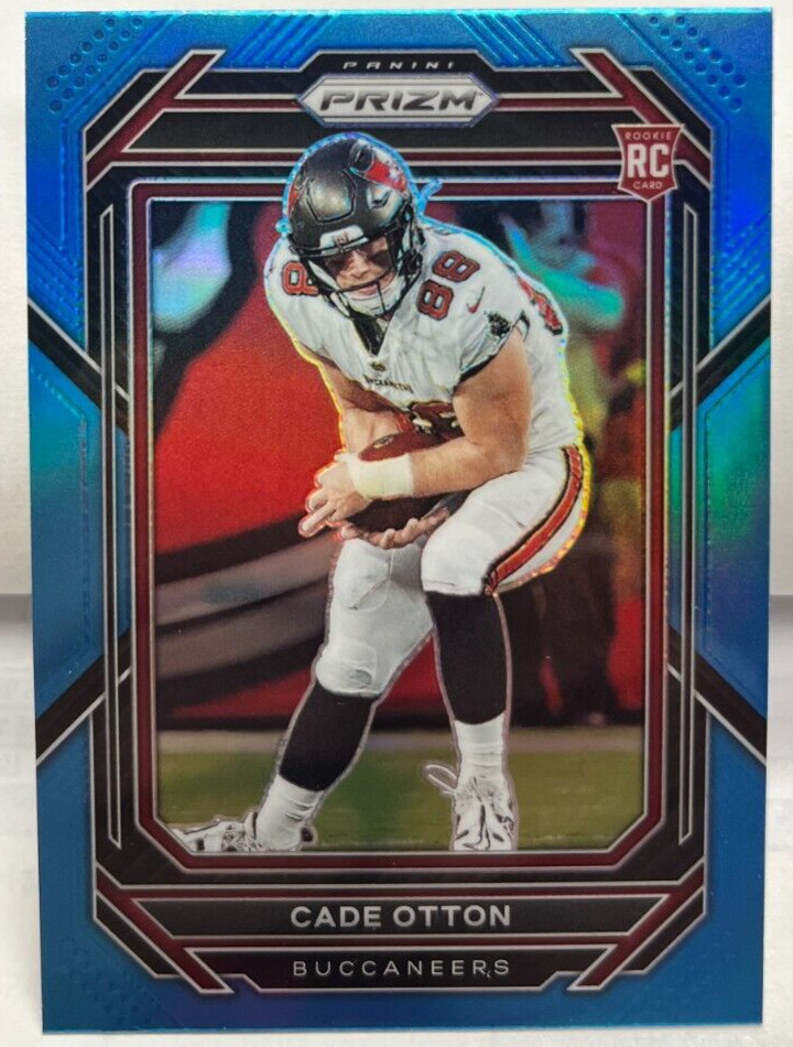 Cade Otton 2022 Panini Prizm LIGHT BLUE Prizm RC #362 - TAMPA BAY BUCCANEERS