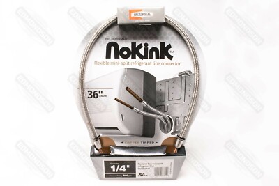 RectorSeal 66731 NoKink 1/4'' x 3' Flexible Refrigerant Line Connector Mini-Split