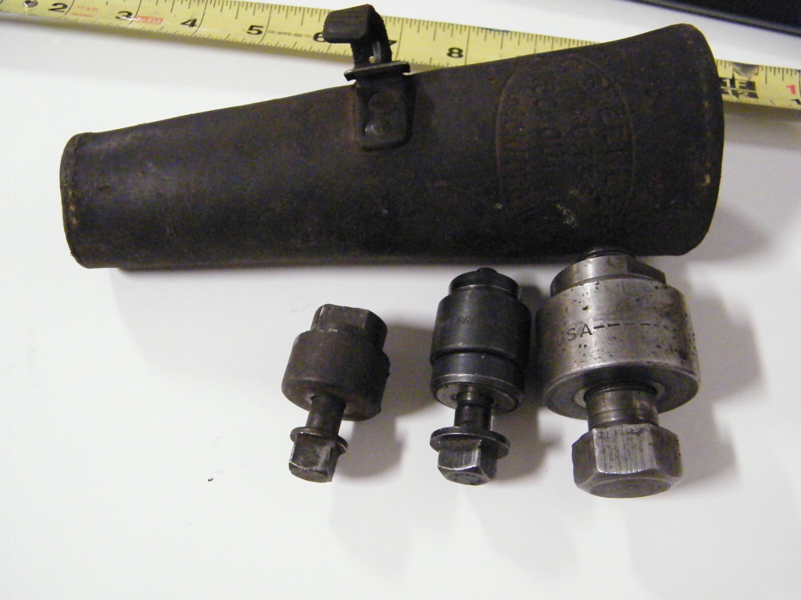 Vintage Greenlee Knock Out Punch Set Conduit No. 735