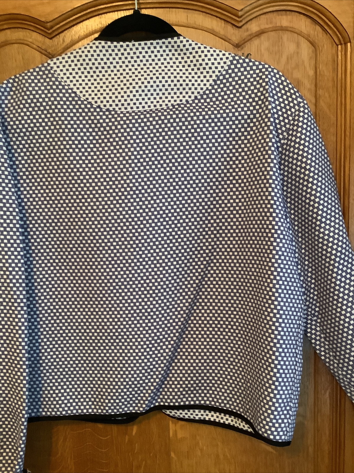 CANVASBACKS Women's Artsy Patchwork Button Front … - image 6