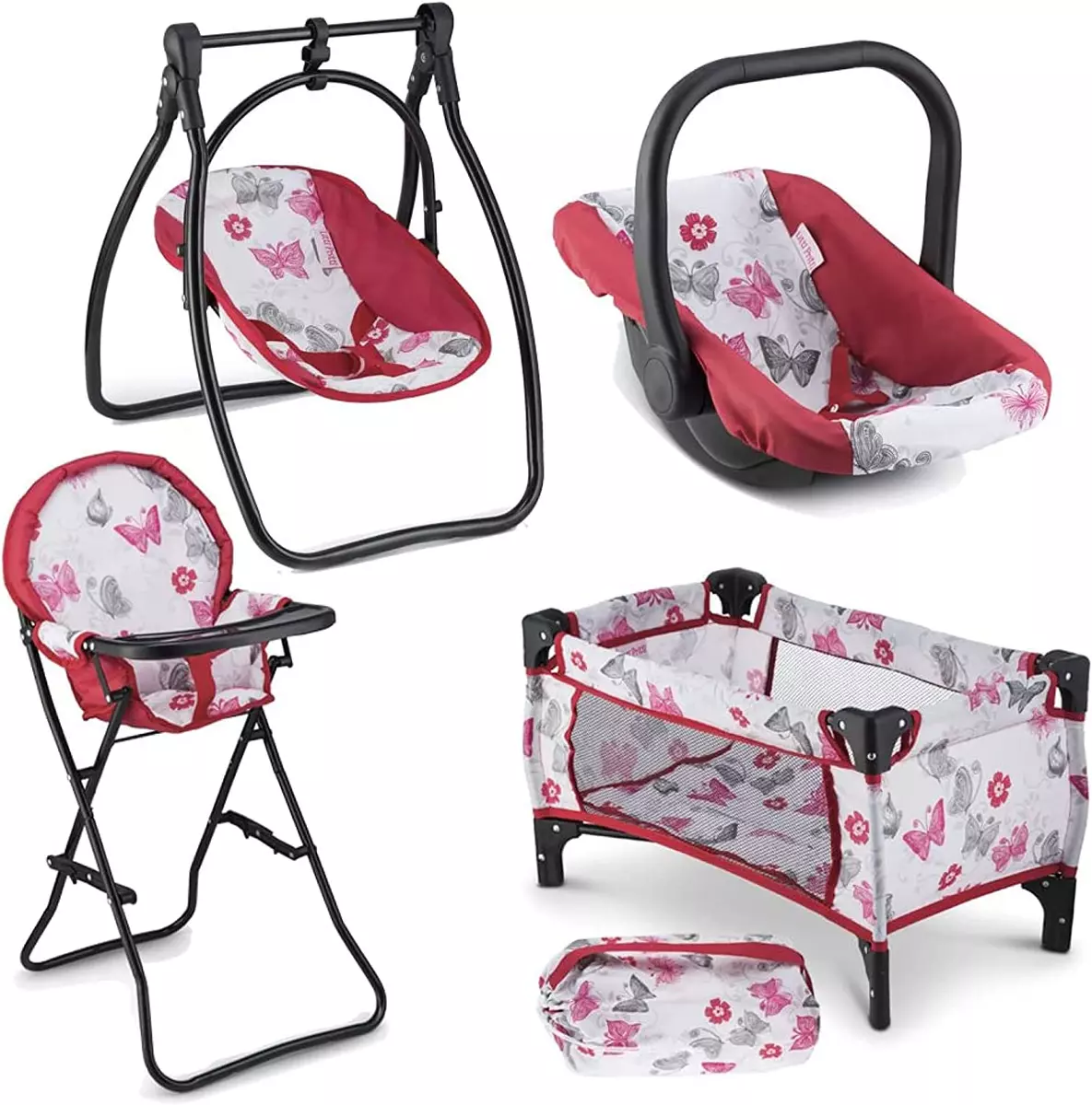 Baby doll best sale accessories set