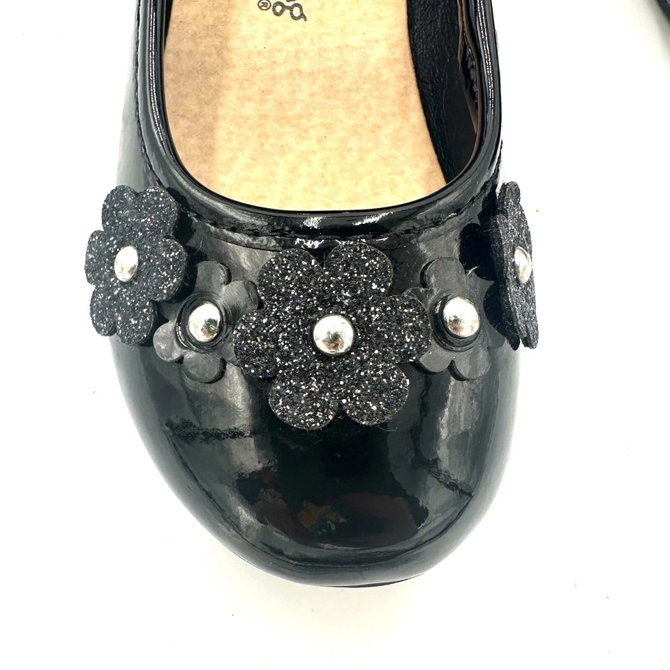 New W/O Tags Jumping Bean Mary Jane Flower Shoes, Sz Toddler 6 (T6-A) - Image 3 of 4