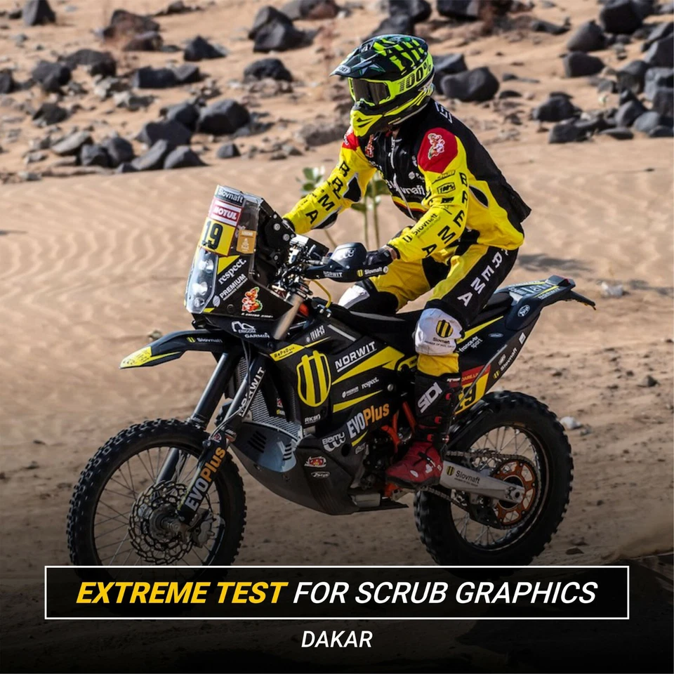 Kit Yamaha WR250F 2020-2024 WR450F 2019-2023 + Faro + Protectores de horquilla plásticos Foto 4 de 4