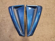 1999-2004 Ford Mustang GT Driver & Passenger Side Scoop Set Pair LH RH OEM Blue