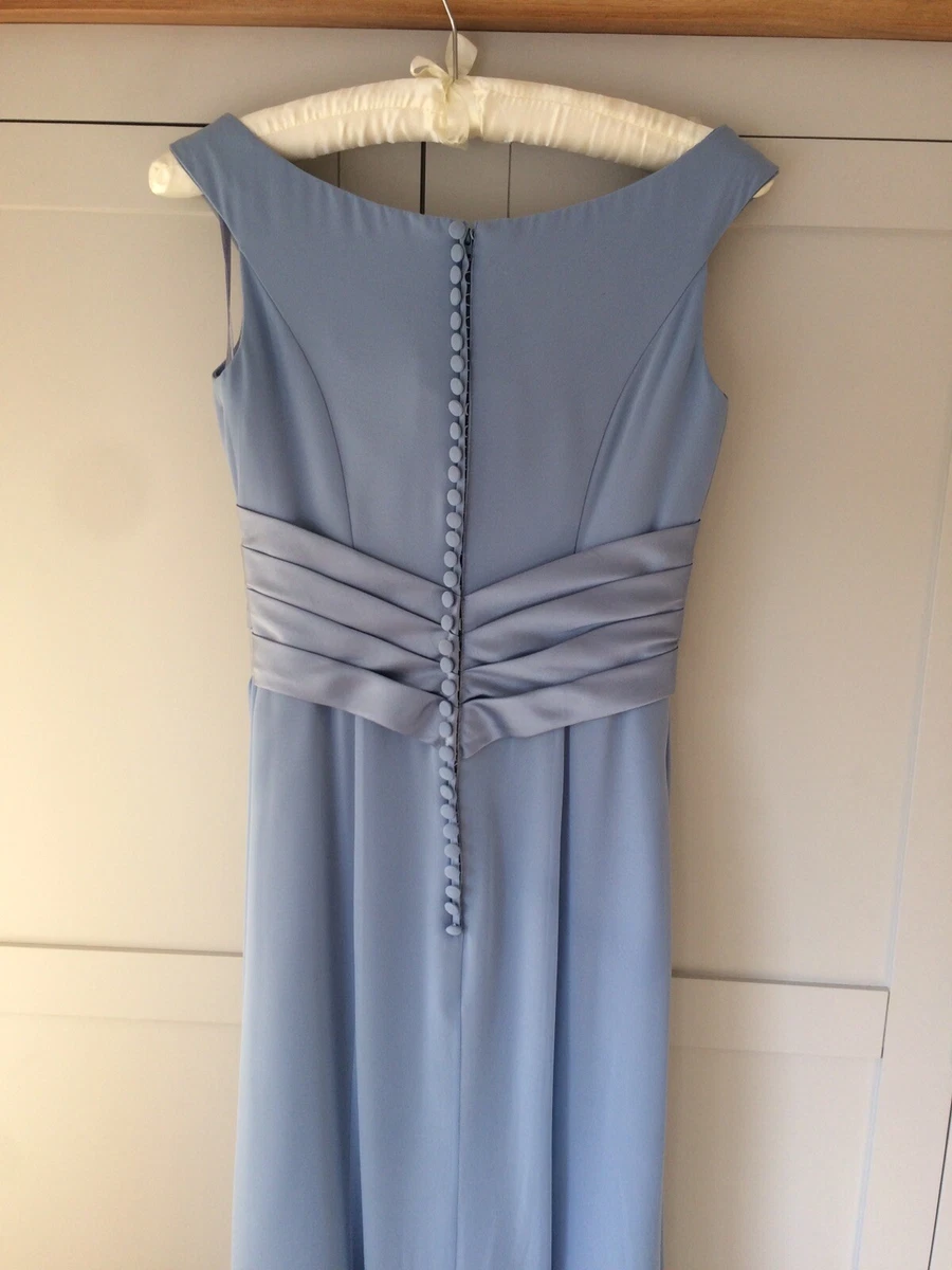 True Bride Bridesmaid Dress Size 8 in Desert Blue eBay
