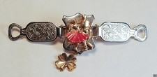 Square Dance Wil-Aren The Hondo Clipp Ormond Rust Resist Collar Clip Vintage