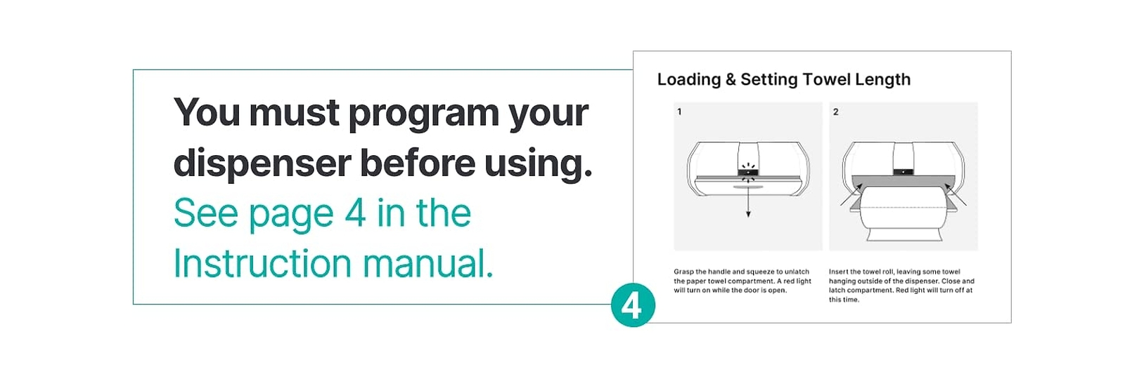 Innovia Automatic Paper Towel Dispenser. Touchless Technology. Works