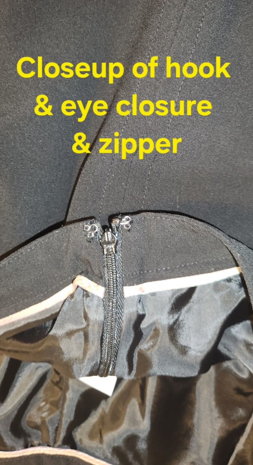 Apostrophe Essentials Black Lined Straight Skirt … - image 6