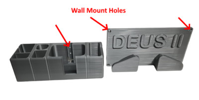 Xp Deus II Organiser Box With Coil Wall Holder