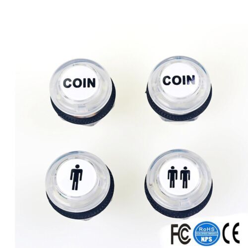 Cablaggio Dei Pulsanti Illuminati A LED 22 Connettore Jack Da 5,5 Mm