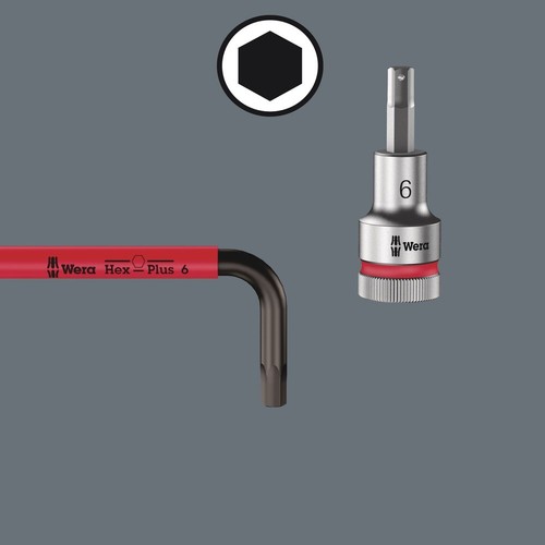 Wera 950/9 Hex-Plus Multicolor 2 L-Key 9pc Set Metric, 05133164001, Free Ship - Picture 7 of 7
