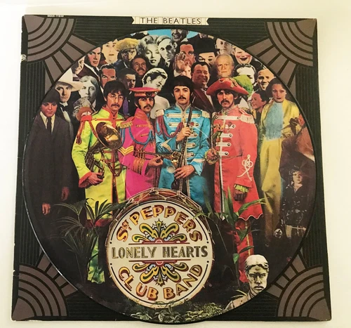 1967--BEATLES--SGT. PEPPERS LONELY HEARTS CLUB BAND--VINYL PICTURE LP--XLNT+