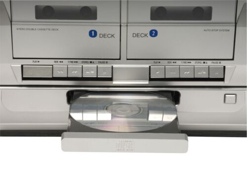 Denver MRD-166 Stereoanlage mit CD, LP, Kassettenspieler, DAB Radio, USB, SD - Bild 5 von 10