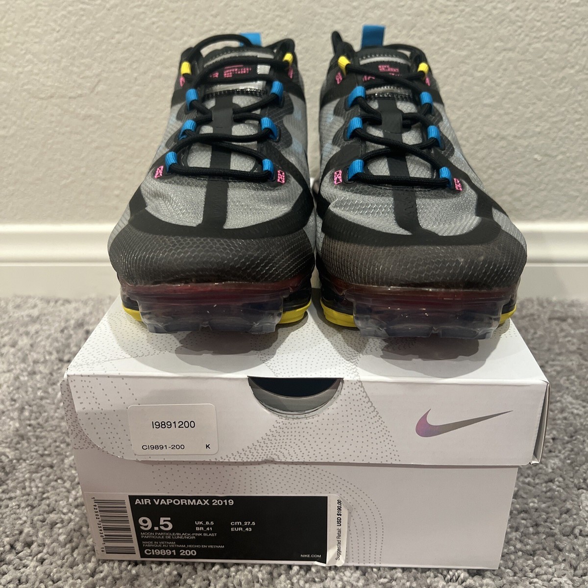 nike air vapormax 2019 moon particle