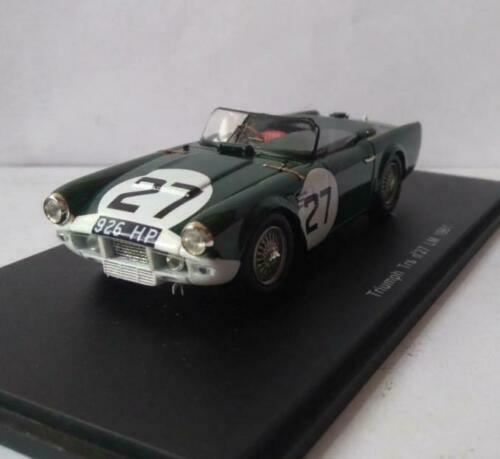 Miniature Spark 1/43 Triumph TR4 Rouge - Modèle S0508 - Résine