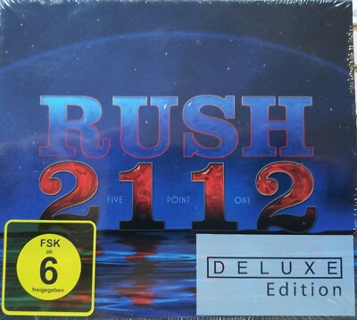 Rush - 2112 - Deluxe Edition CD + DVD Audio Multichannel NEU